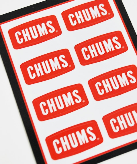 Sticker Chums Logo Mini ステッカーチャムスロゴミニ 雑貨 ステッカー サイズなし カラーなし 雑貨 小物 Chums チャムス アウトドアファッション公式通販