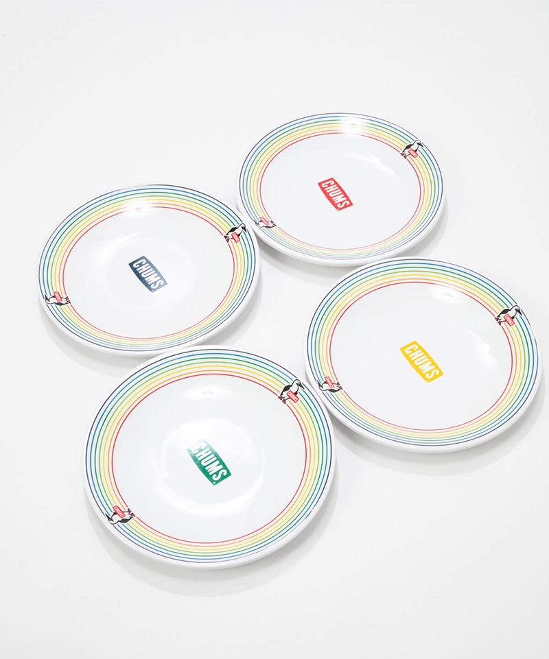 Melamine Dish Set メラミンディッシュセット キッチン用品 サイズなし Rainbow テーブルウェア Chums チャムス アウトドアファッション公式通販