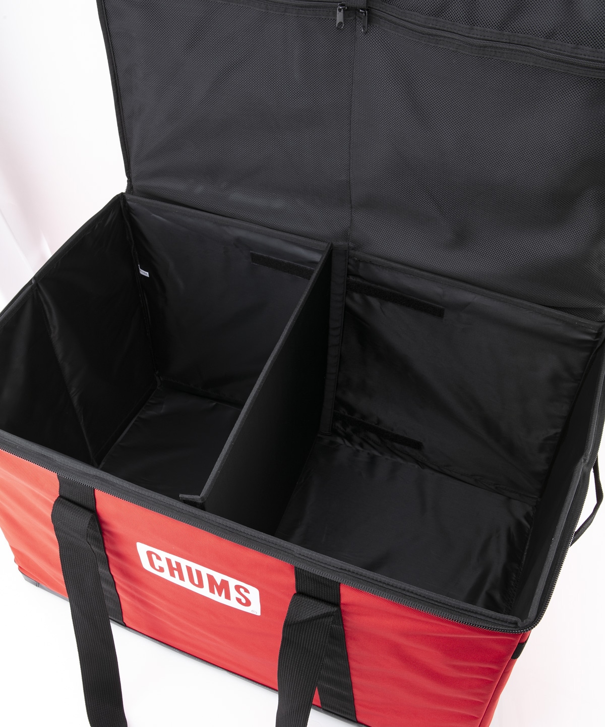 Foldable Box L フォールダブルボックスl キャンプ用品 収納ケース サイズなし Red キャンプ 用品 Chums チャムス アウトドアファッション公式通販