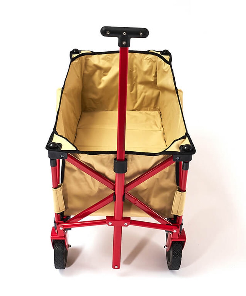 CHUMS Folding Wagon/チャムスフォールディングワゴン(キャンプ用品)(Free Beige/Red):  キャンプ用品CHUMS(チャムス)|アウトドアファッション公式通販