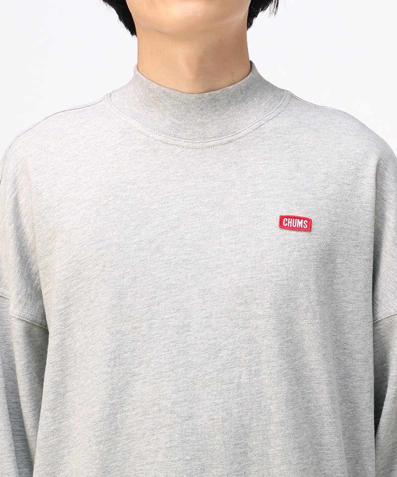 Keystone Mock Neck/キーストーンモックネック(トップス｜スウェット)(M H/Gray):  トップスCHUMS(チャムス)|アウトドアファッション公式通販