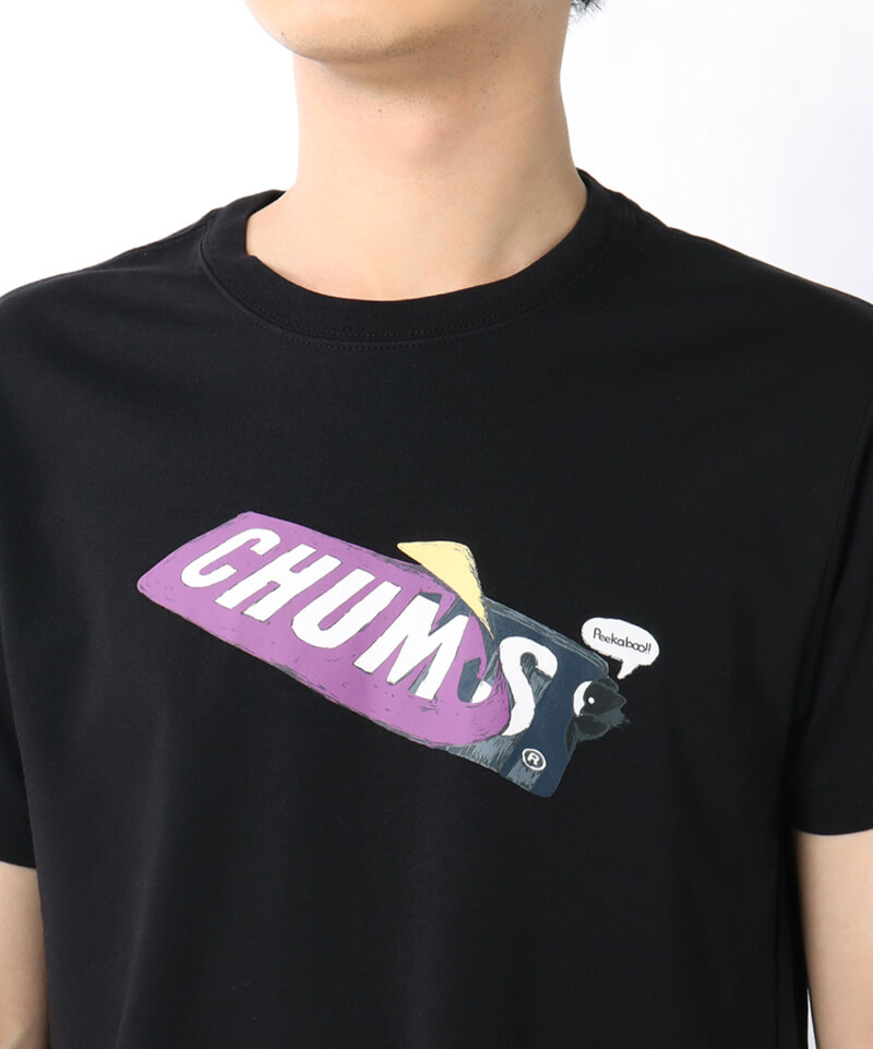 Sticker CHUMS T-Shirt(ステッカーチャムスTシャツ(トップス/Tシャツ))