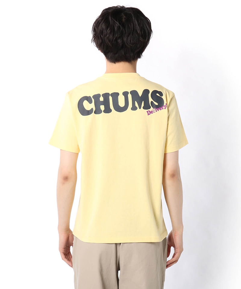 CHUMS Delivery T-Shirt/チャムスデリバリーTシャツ(トップス/Tシャツ)(M Teal Blue): トップス|CHUMS( チャムス)|アウトドアファッション公式通販