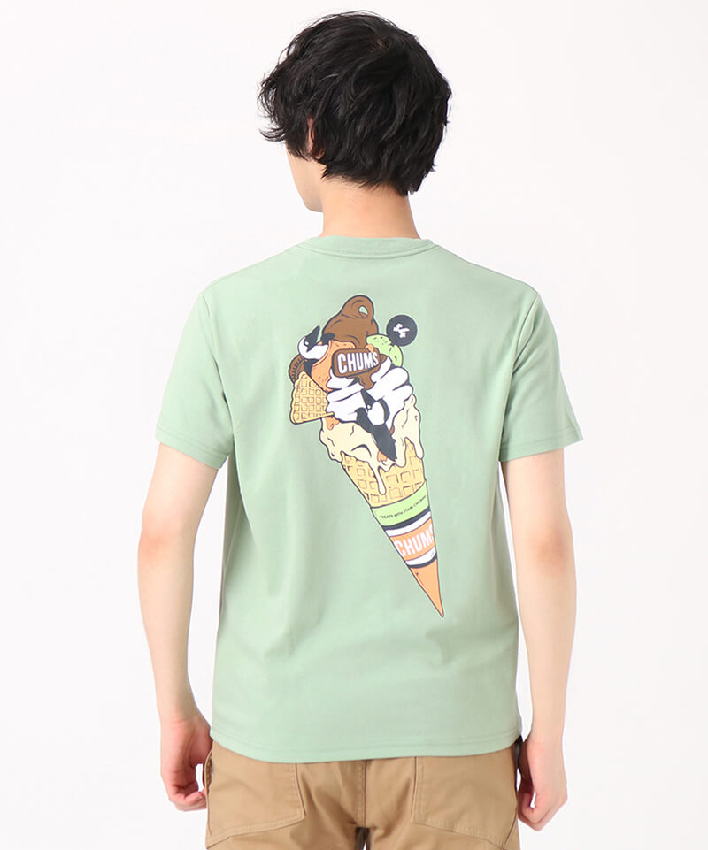 CHUMS Ice Cream Shop T-Shirt/チャムスアイスクリームショップTシャツ