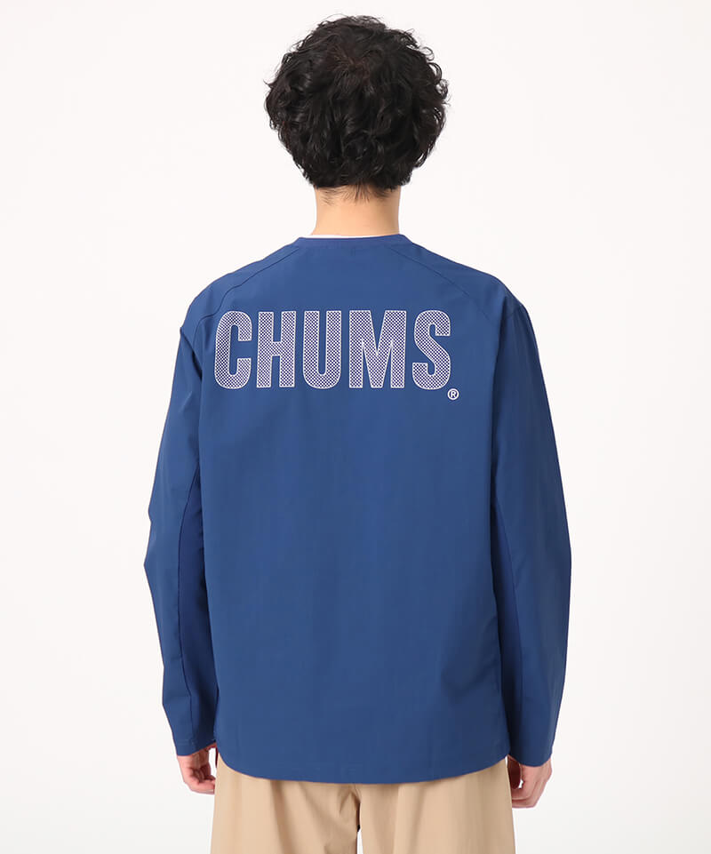 Airtrail Stretch CHUMS L/S T-Shirt(エアトレイルストレッチチャムスロングスリーブTシャツ(ロンT/ロングTシャツ))