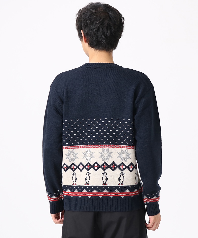Booby Snow Knit Crew Top/ブービースノーニットクルートップ(ニット