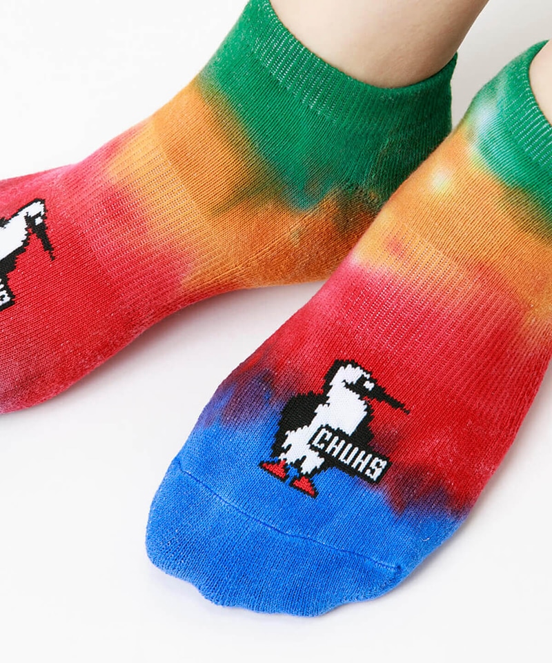 Tie Dye Ankle Socks タイダイアンクルソックス ソックス 靴下 M Sunset フットウェア Chums チャムス アウトドアファッション公式通販