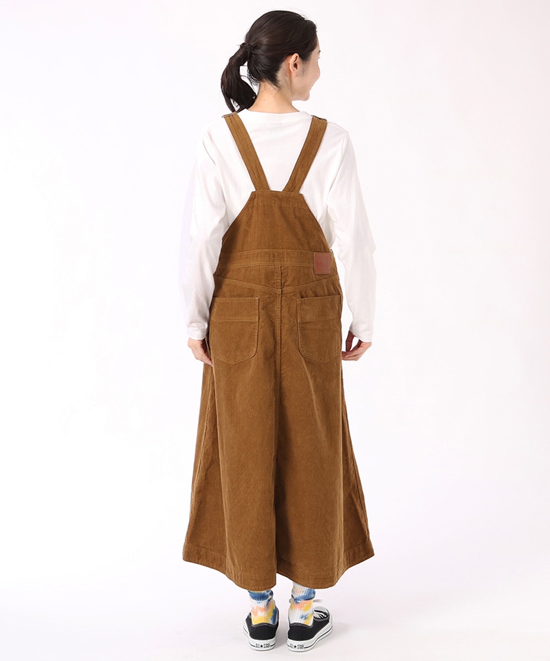 All Over The Corduroy Overall Skirt/オールオーバーザコーデュロイ ...