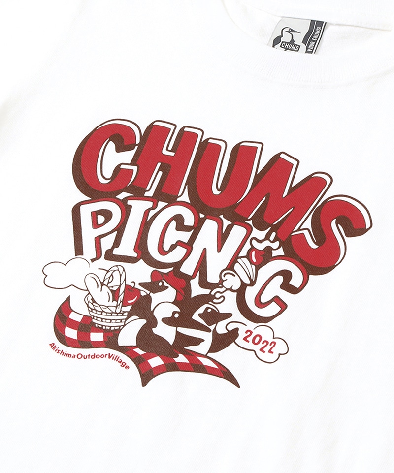 Kid's CHUMS PICNIC 2022 T-Shirt/【限定】キッズチャムスピクニック2022Tシャツ(トップス/Tシャツ)
