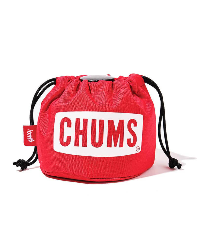 CHUMS Logo Drawstring Tool Case S/チャムスロゴドローストリングツールケースS(収納ケース)(Free Red):  キャンプ用品|CHUMS(チャムス)|アウトドアファッション公式通販