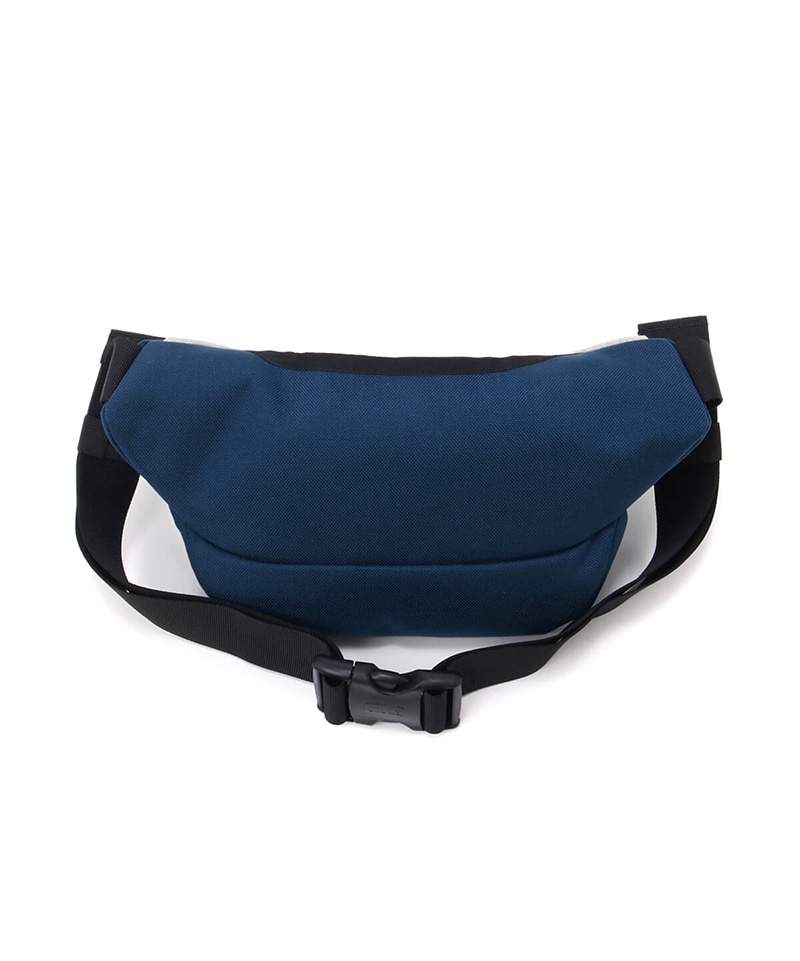 Mini Waist Bag Sweat Nylon/ミニウエストバッグスウェットナイロン(ボディバッグ｜ショルダーバッグ)(サイズなし  H-Gray/Basic Navy): バッグ|CHUMS(チャムス)|アウトドアファッション公式通販