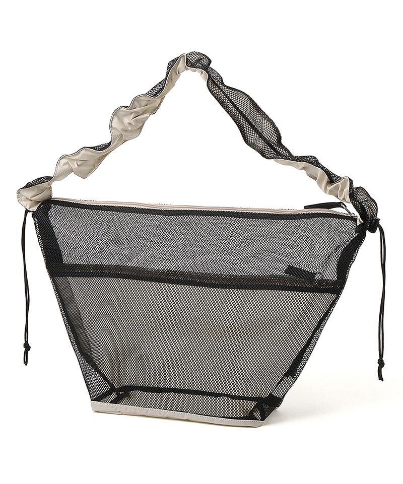 Mesh Drawcord Shoulder Bag/メッシュドローコードショルダー