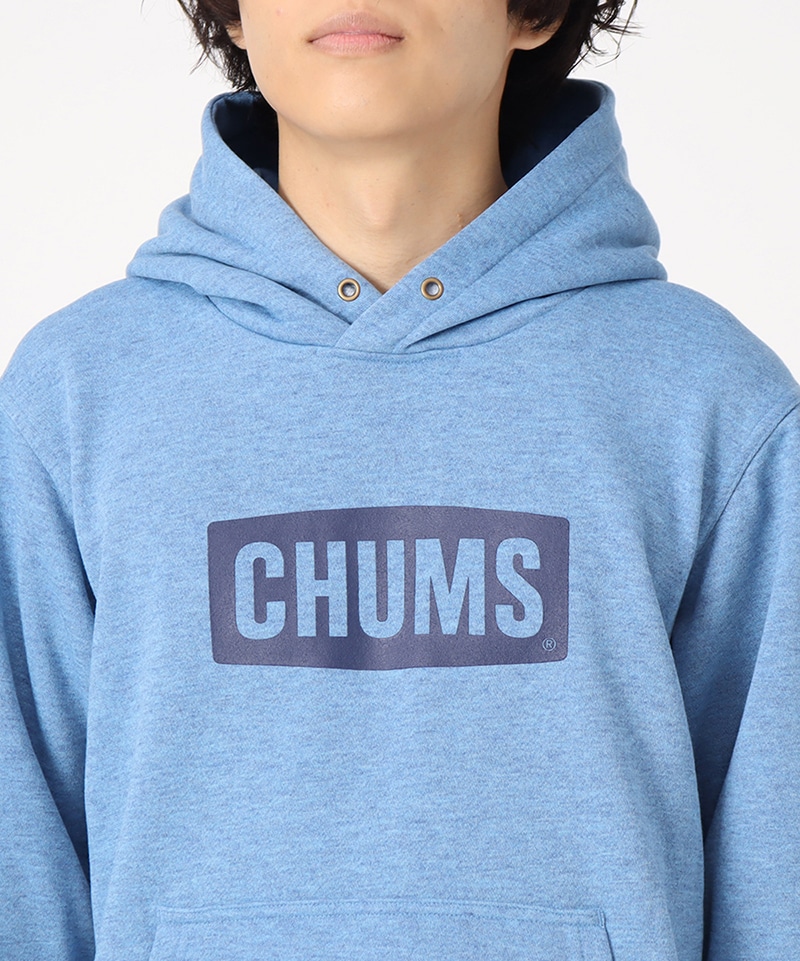 CHUMS Logo Pullover Parka Denim Sweat/チャムスロゴプルオーバーパーカーデニムスウェット(トップス/スウェット)