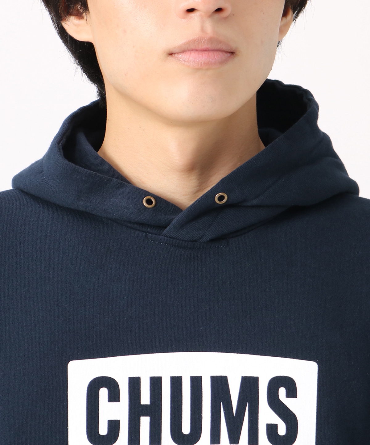 CHUMS Logo Pullover Parka LP/チャムスロゴプルオーバーパーカー