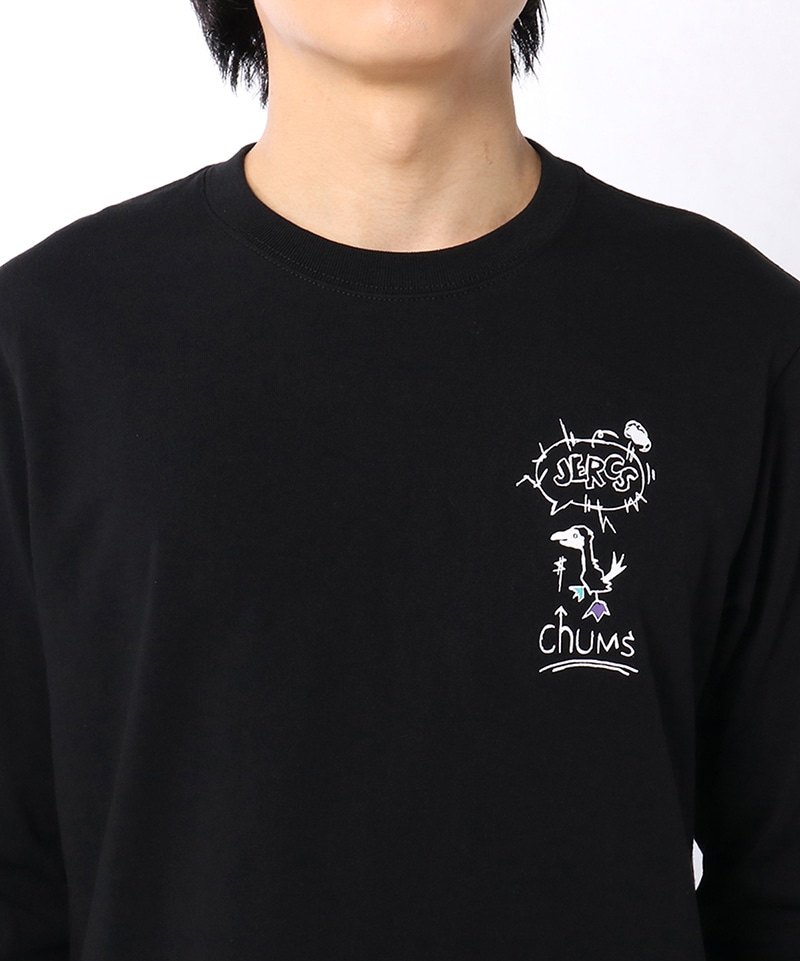 Once Upon A Time L S T Shirt ワンスアポンアタイムロングスリーブtシャツ ロンt ロングtシャツ M Black トップス Chums チャムス アウトドアファッション公式通販