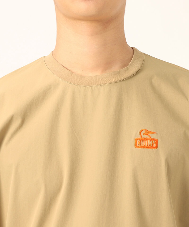 首元 | エアトレイルストレッチチャムスロングスリーブTシャツ