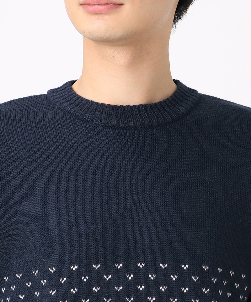 Booby Snow Knit Crew Top/ブービースノーニットクルートップ(ニット