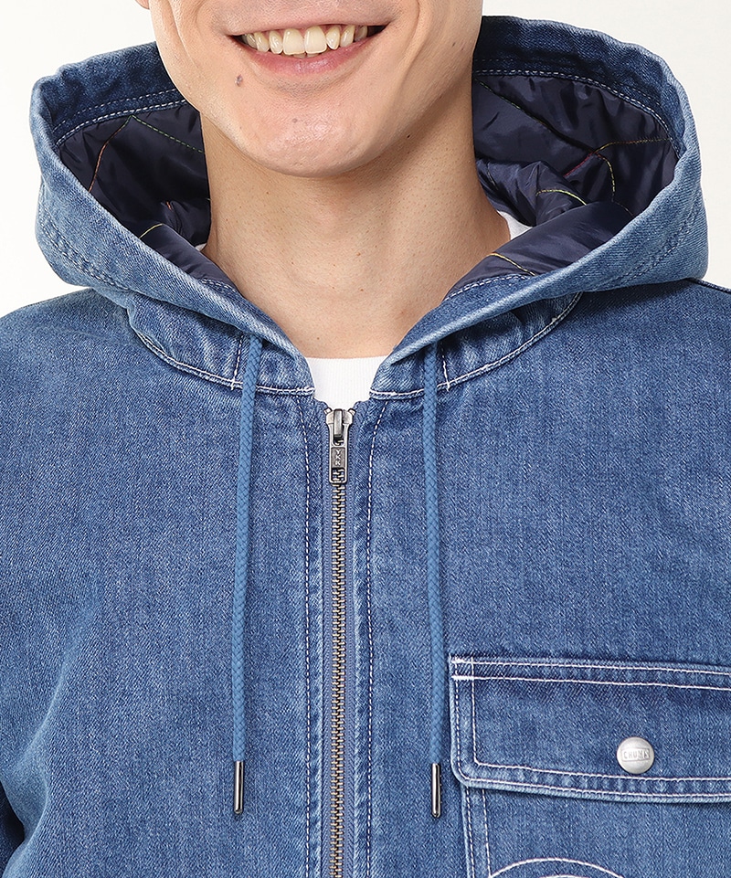 Warm Denim Parka(ウォームデニムパーカー(デニムジャケット|アウター))