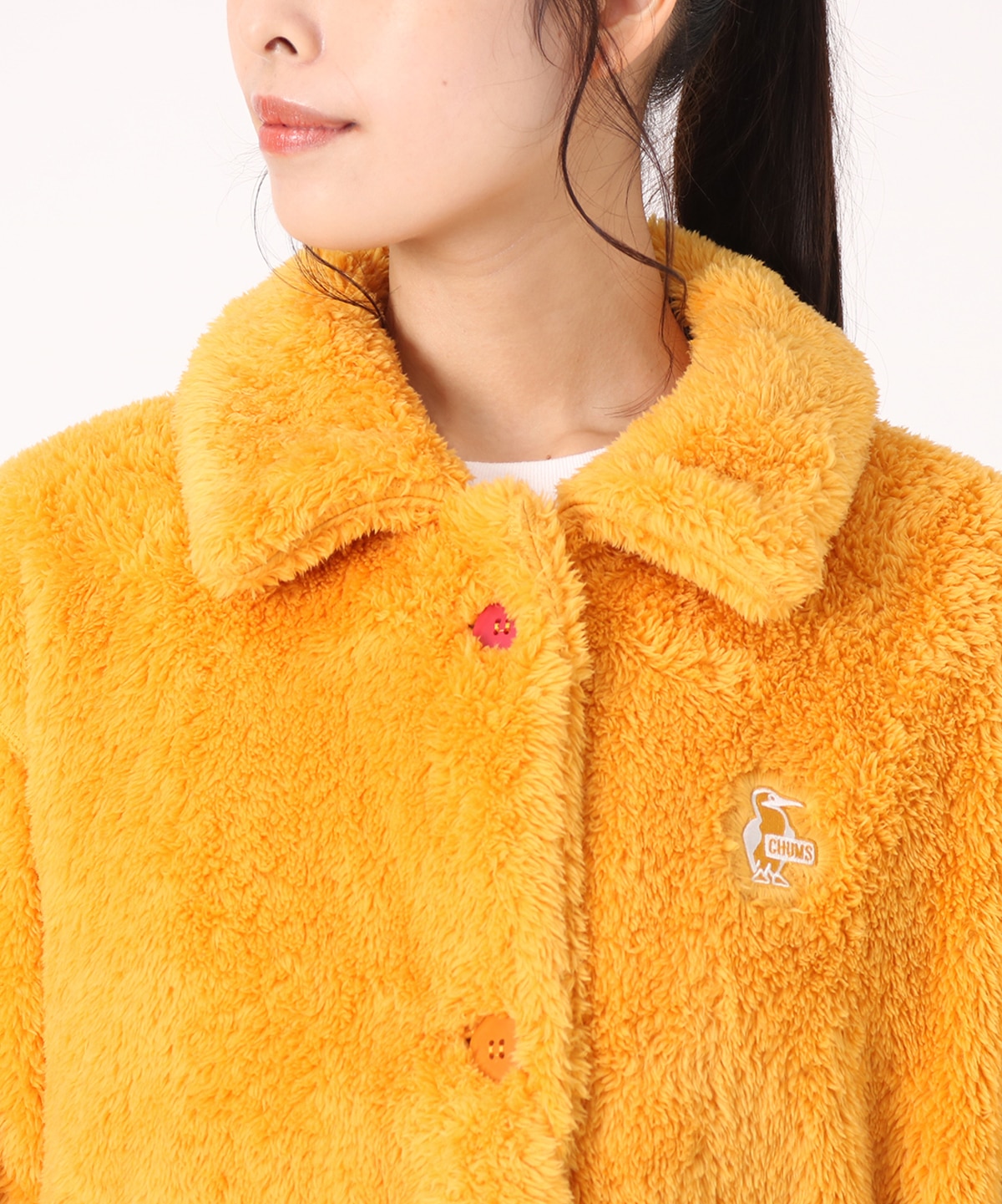 Elmo Fleece Long Coat(エルモフリースロングコート(フリースジャケット｜アウター))