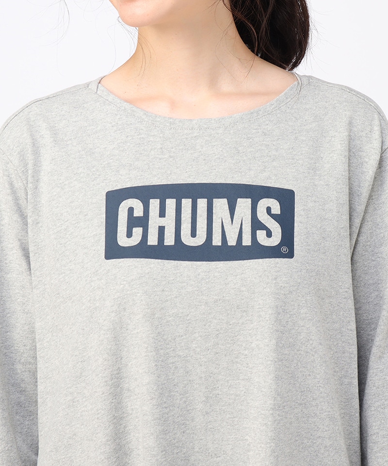 CHUMS Logo L/S T-Dress(チャムスロゴロングスリーブティードレス(ワンピース))
