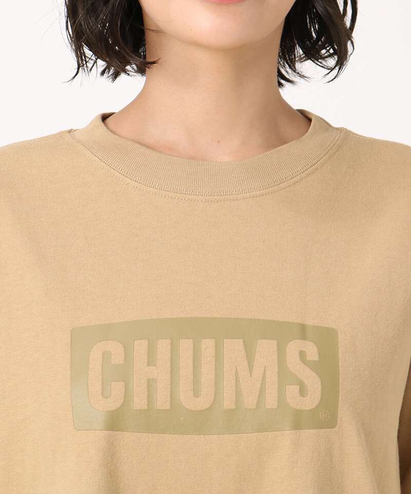 Heavy Weight CHUMS Logo L/S Dress/ヘビーウエイトチャムスロゴロング