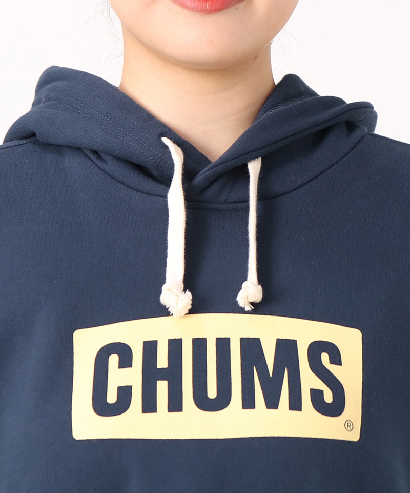 CHUMS Logo Long Parka(チャムスロゴロングパーカー(ワンピース｜スウェット))