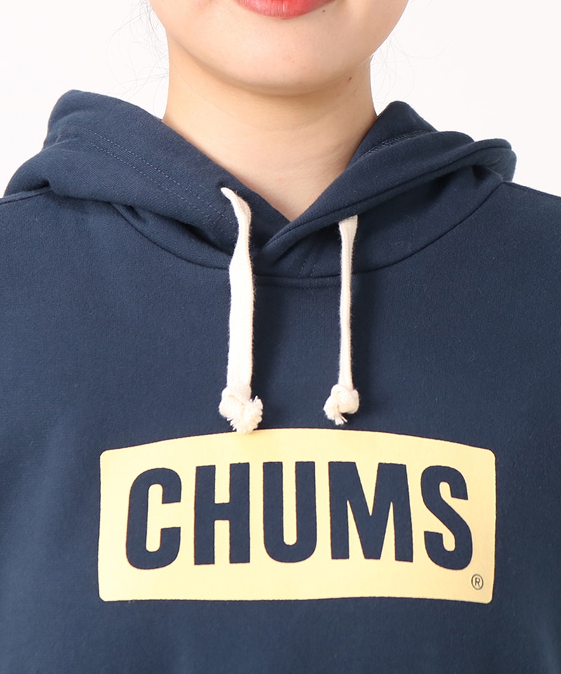 CHUMS Logo Long Parka/チャムスロゴロングパーカー(ワンピース