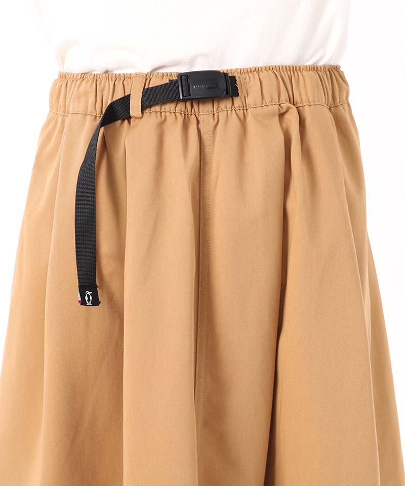 Two Tuck Wide Skirt TC/ツータックワイドスカートTC(スカート｜ロング