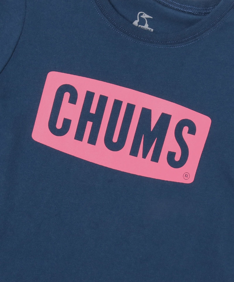 Kid S Chums Logo Pocket Dress キッズチャムスロゴポケットドレス キッズ ワンピース Kid Sm Navy キッズ Chums チャムス アウトドアファッション公式通販