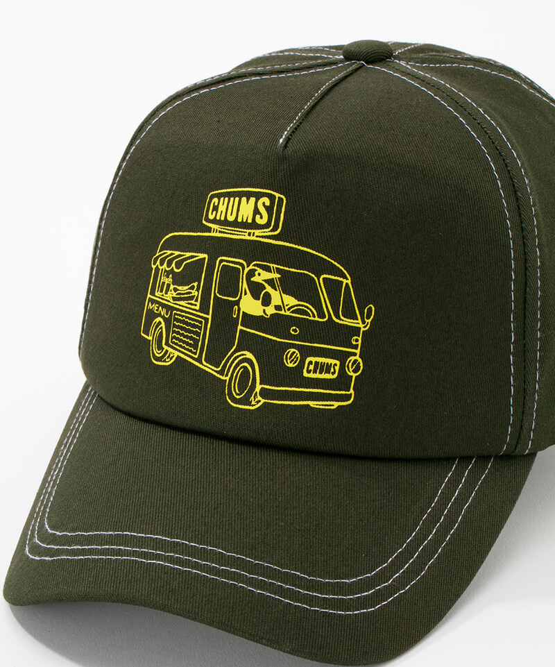 Kid S Chums Trucker Cap キッズチャムストラッカーキャップ キッズ 帽子 Free Khaki キッズ Chums チャムス アウトドアファッション公式通販