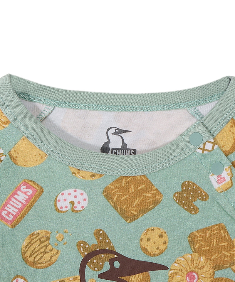 Baby Patterned L/S Gift Set(ベビーパターンドロングスリーブギフトセット(ベビー|ロンパース|スタイ))