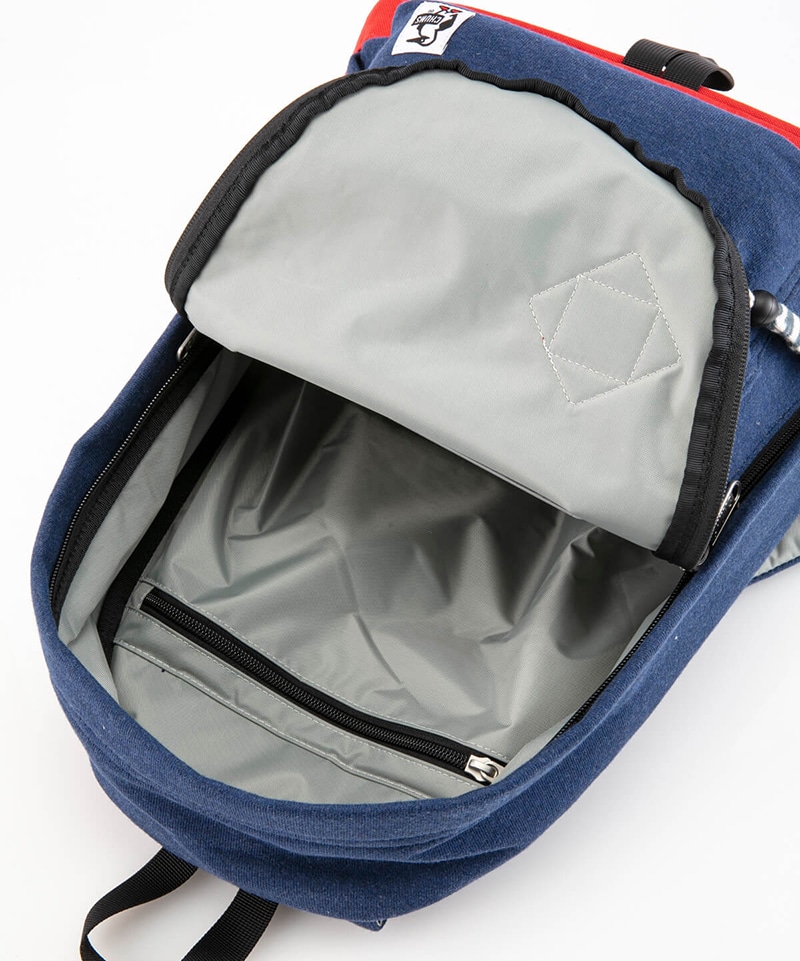 Classic Day Pack Sweat Nylon クラシックデイパックスウェットナイロン デイパック リュック サイズなし Logo Block バッグ Chums チャムス アウトドアファッション公式通販