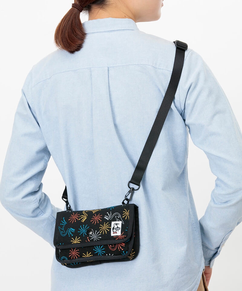 Mini Pouch Sweat ミニポーチスウェット ショルダーバッグ サイズなし Hanabi バッグ Chums チャムス アウトドアファッション公式通販 Mini Pouch Sweat ミニポーチスウェット ショルダーバッグ サイズなし Hanabi バッグ Chums チャムス アウトドアファッション公式通販