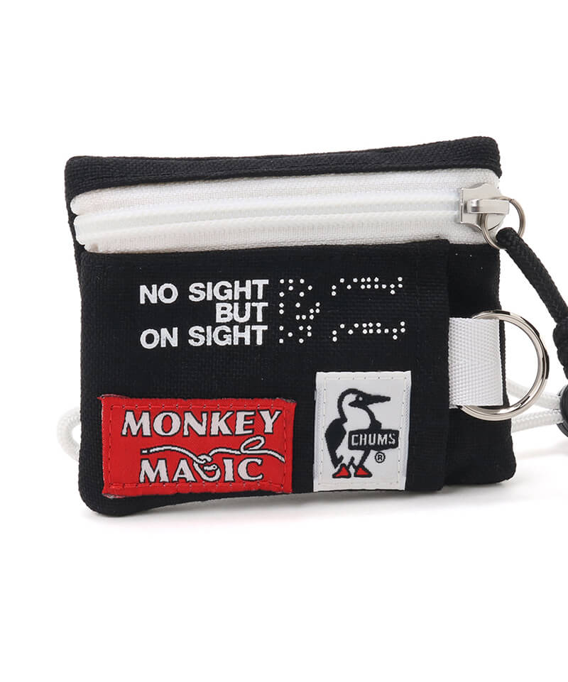 23 Monkey Magic Key Coin Case/23モンキーマジックキーコインケース(キーケース｜キーコイン)(サイズなし Black):  財布｜ポーチ｜ケースCHUMS(チャムス)|アウトドアファッション公式通販