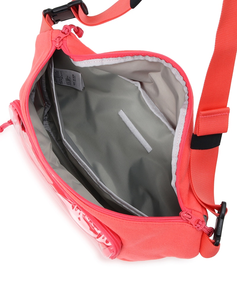 Clear Pocket Body Bag Sweat(クリアポケットボディバッグスウェット（ボディバッグ｜ウエストポーチ）)
