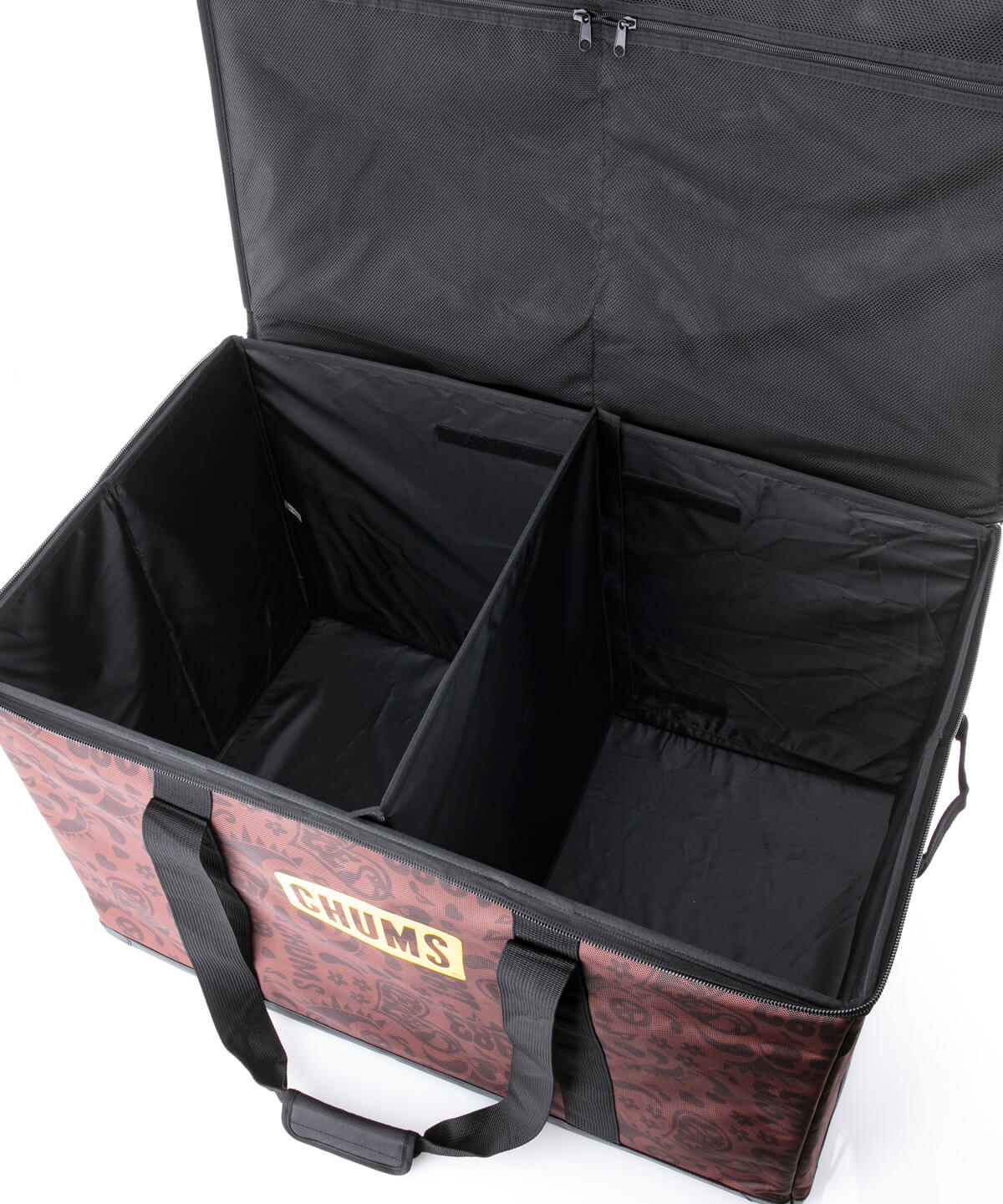 Foldable Box M フォーダブルボックスm キャンプ用品 収納ケース サイズなし Black キャンプ 用品 Chums チャムス アウトドアファッション公式通販