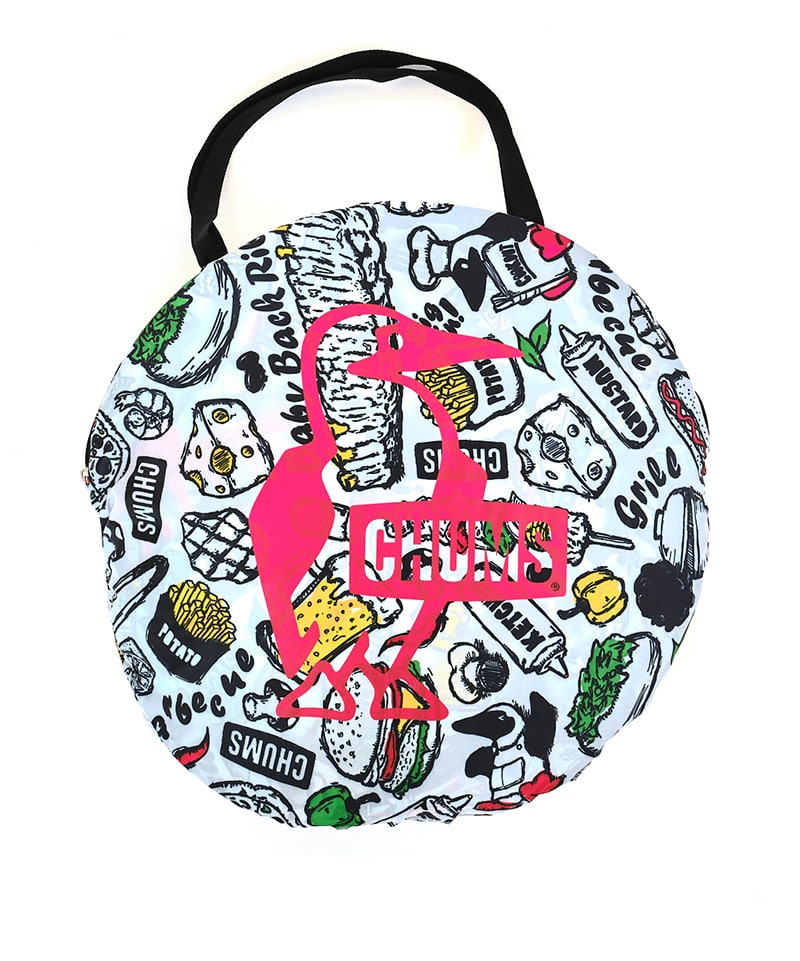 Pop Up Sunshade 2 Print Capsule/ポップアップサンシェード2人用プリントカプセル(テント｜タープ)(Free Booby  BBQ): キャンプ用品|CHUMS(チャムス)|アウトドアファッション公式通販
