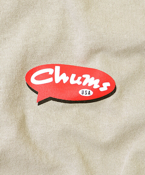 Chums Balloon Logo ｔ Shirt 限定 チャムスバルーンロゴtシャツ トップス Tシャツ M Oatmeal トップス Chums チャムス アウトドアファッション公式通販