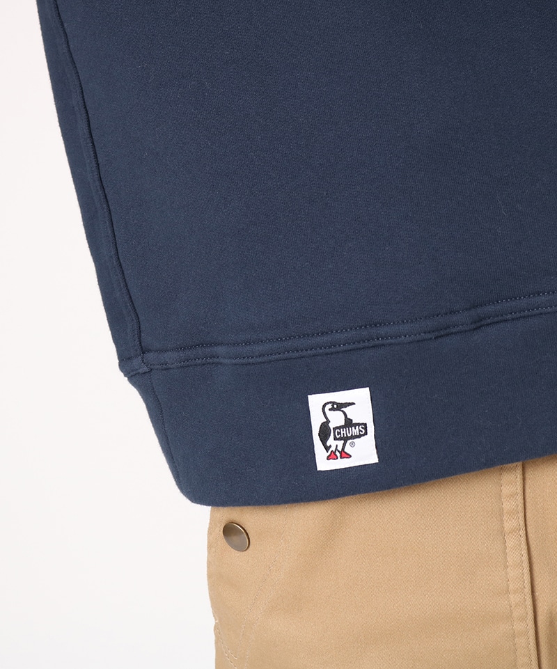 CHUMS Logo Pocket Crew Top/チャムスロゴポケットクルートップ