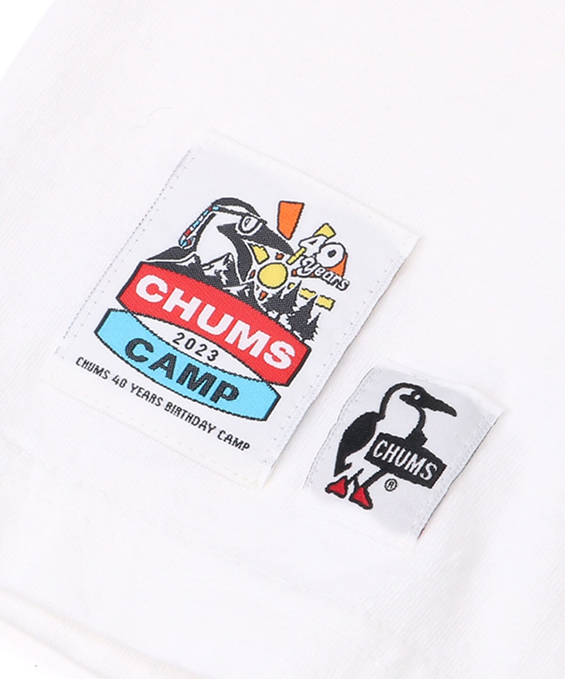 CHUMS CAMP 2023 LOGO T-Shirt(【限定】チャムスキャンプ2023ロゴTシャツ(トップス/Tシャツ))