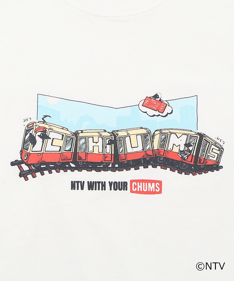 詳細 | 【予約限定／7月発送予定】日テレ×CHUMS ぶらり途中下車の旅Tシャツ	