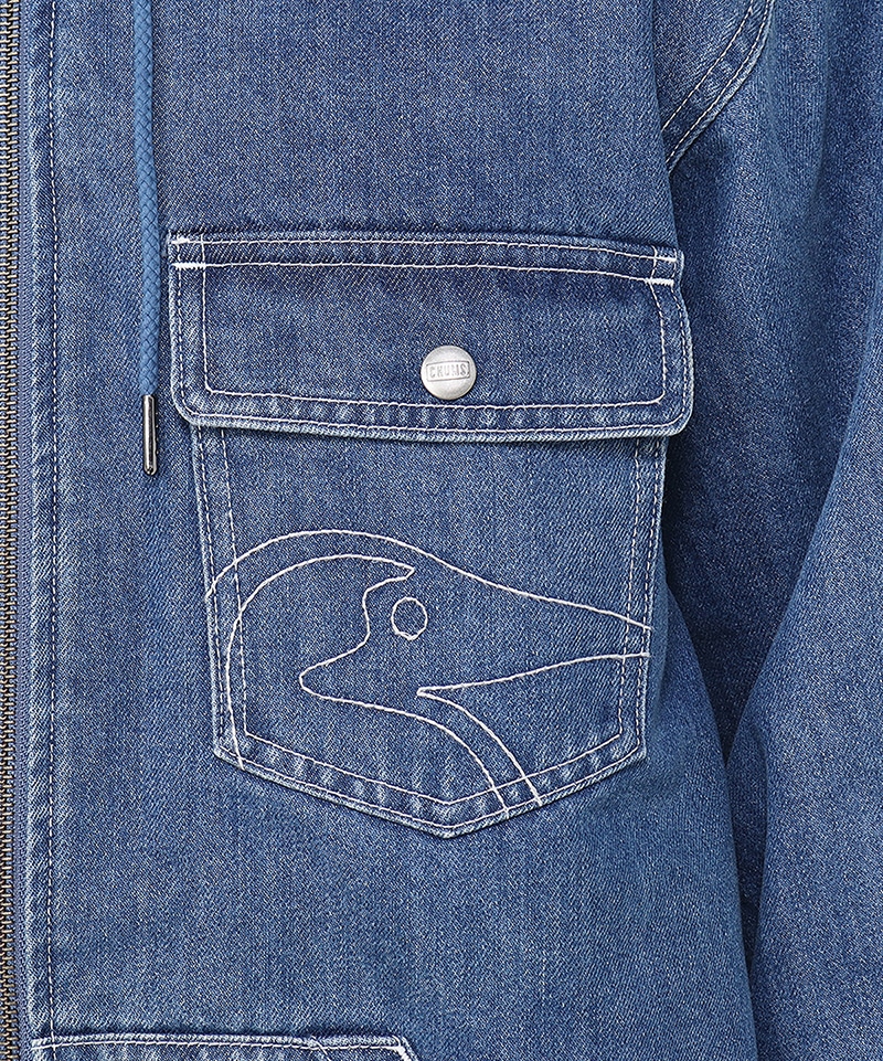 Warm Denim Parka(ウォームデニムパーカー(デニムジャケット|アウター))