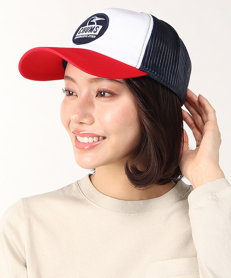 Booby Face Mesh Cap/ブービーフェイスメッシュキャップ(帽子｜キャップ)(Free Sky): 帽子 |CHUMS(チャムス)|アウトドアファッション公式通販