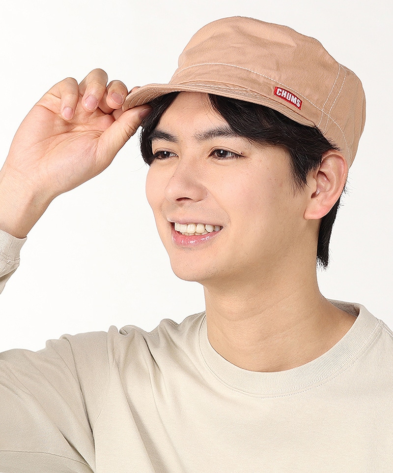TG Cap/TGキャップ(帽子｜キャップ)(Free Brown): 帽子CHUMS(チャムス  