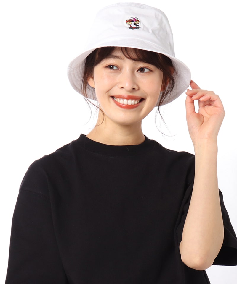 Bucket Hat Embroidery/バケットハットエンブロイダリー(帽子｜ハット)(Free Black): 帽子 |CHUMS(チャムス)|アウトドアファッション公式通販