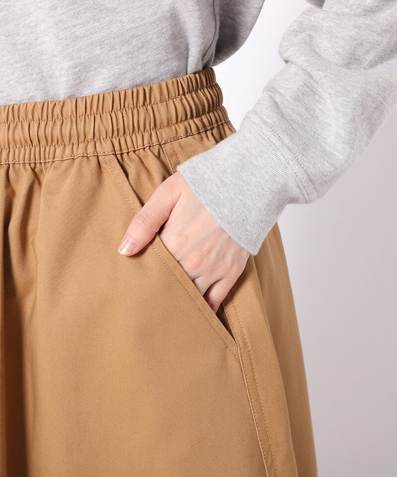 Day To Day Long Skirt デイトゥデイロングスカート ボトムス スカート Womens M Camel ワンピース スカート Chums チャムス アウトドアファッション公式通販