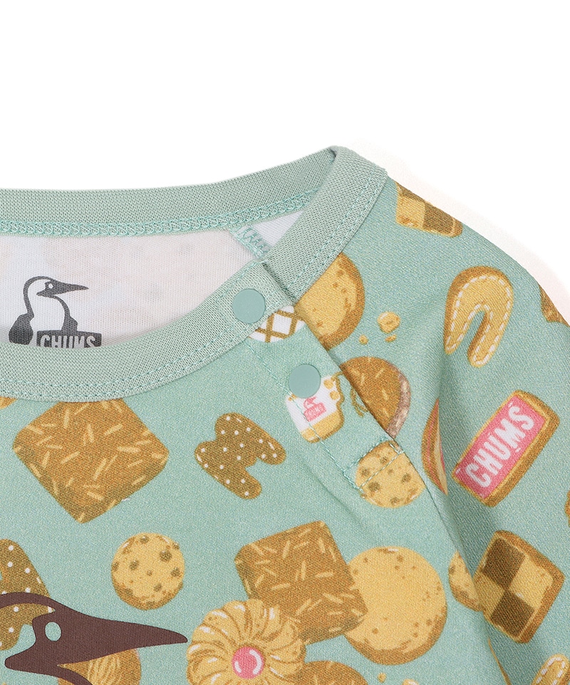 Baby Patterned L/S Gift Set(ベビーパターンドロングスリーブギフトセット(ベビー|ロンパース|スタイ))