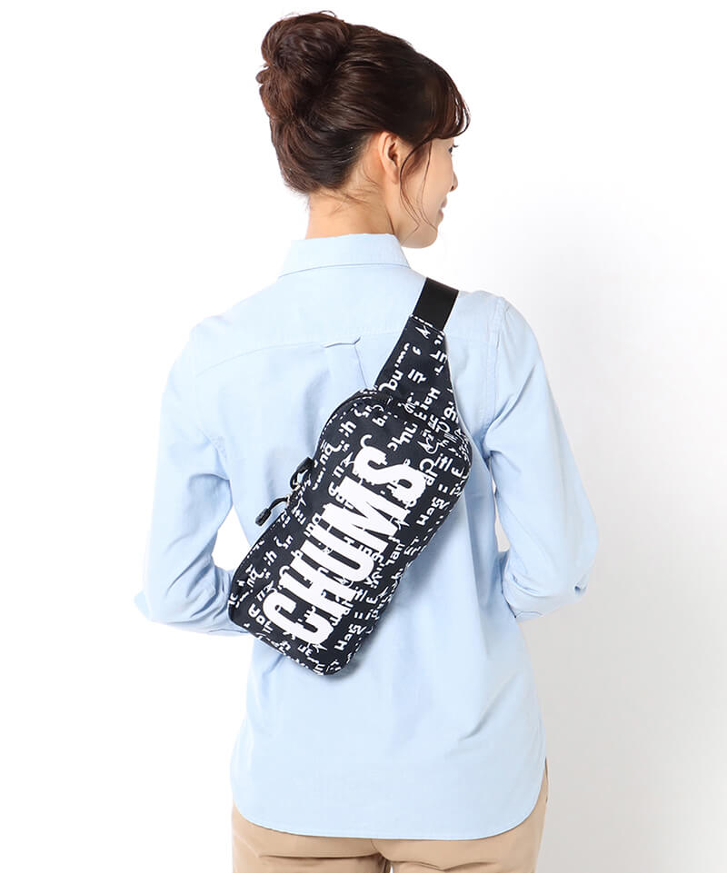 Recycle Chums Logo Waist Bag リサイクルチャムスロゴウエストバッグ ボディバッグ ウエストポーチ サイズなし Hwyc Block バッグ Chums チャムス アウトドアファッション公式通販