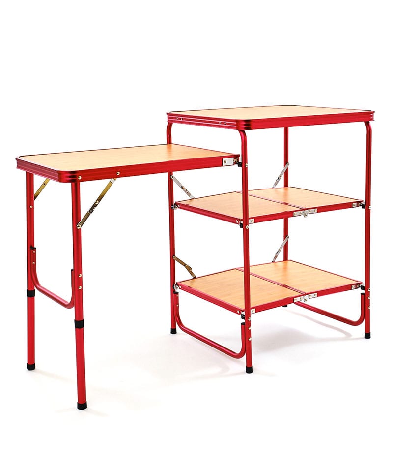 Organizer Table/オーガナイザーテーブル(テーブル｜椅子)(Free Red): キャンプ用品|CHUMS(チャムス)|アウトドア ファッション公式通販