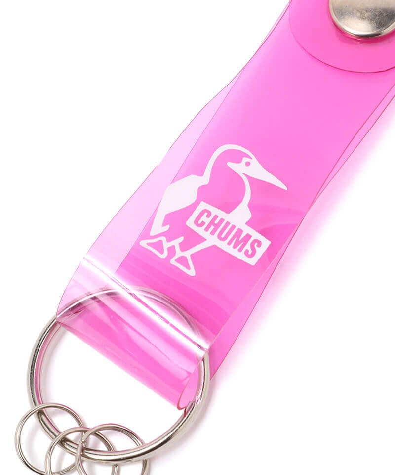 Booby Clear Key Holder ブービークリアキーホルダー キーケース キーホルダー Free Pink 財布 ポーチ ケース Chums チャムス アウトドアファッション公式通販